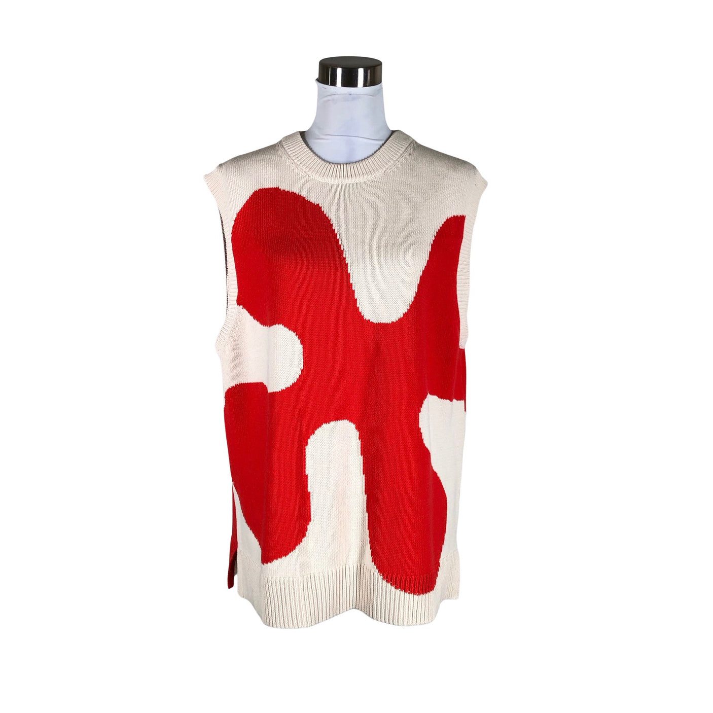 Naisten Marimekko - Neuleliivi, koko 38 - Beige (1)