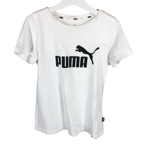 Unisex Puma - T-paita, koko 146 - 152 - Valkoinen (1)