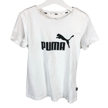Unisex Puma - T-paita, koko 146 - 152 - Valkoinen ()