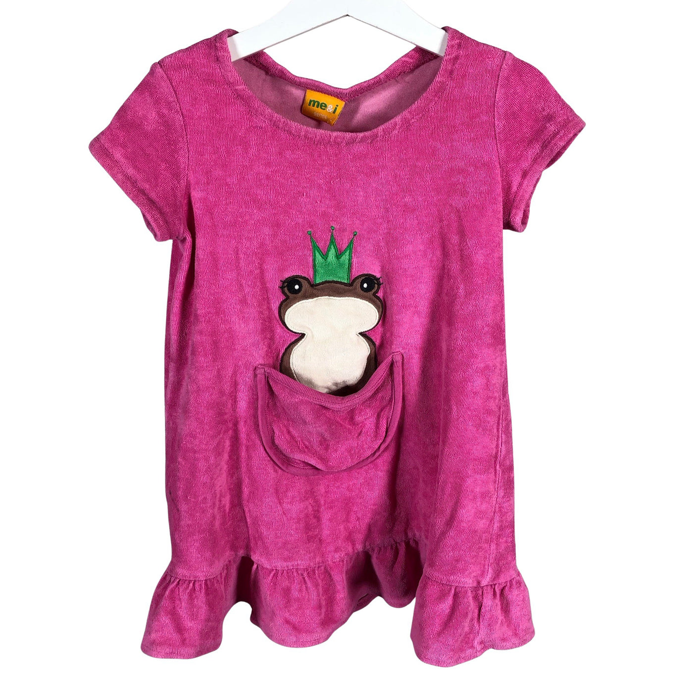 Tyttöjen me&i - Collegemekko, koko 98 - 104 - Pinkki (1)