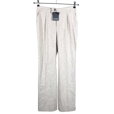 Naisten Bastion - Suorat housut, koko 34 - Beige ()