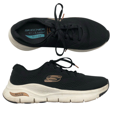 Naisten Skechers - Lenkkarit, koko 38 - Musta ()