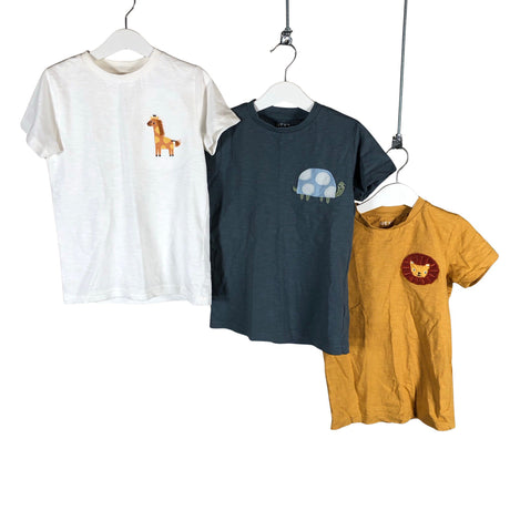 Unisex Next - T-paita, koko 110 - 116 - Keltainen ()