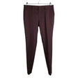 Miesten Hugo Boss - Puvun housut, koko XL - Viininpunainen ()