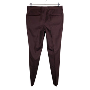 Miesten Hugo Boss - Puvun housut, koko XL - Viininpunainen (2)
