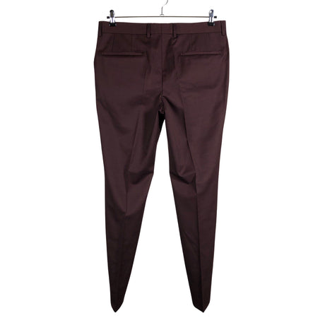 Miesten Hugo Boss - Puvun housut, koko XL - Viininpunainen (2)