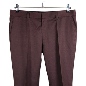 Miesten Hugo Boss - Puvun housut, koko XL - Viininpunainen (3)
