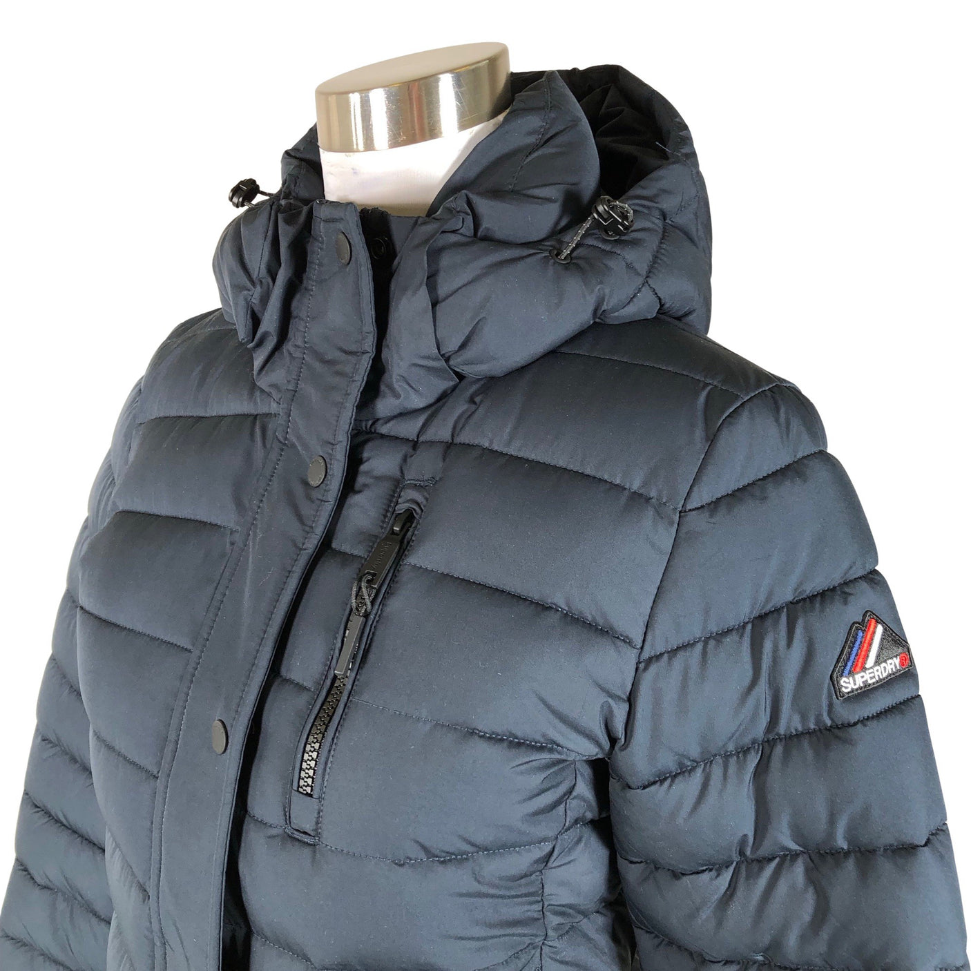 Naisten Superdry - Toppatakki, koko 34 - Sininen (3)