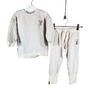 Unisex Metsola - Collegepaita, koko 98 - 104 - Beige (1)