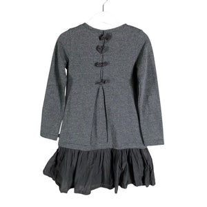 Tyttöjen POMPdeLUX - Collegemekko, koko 110 - 116 - Harmaa (2)