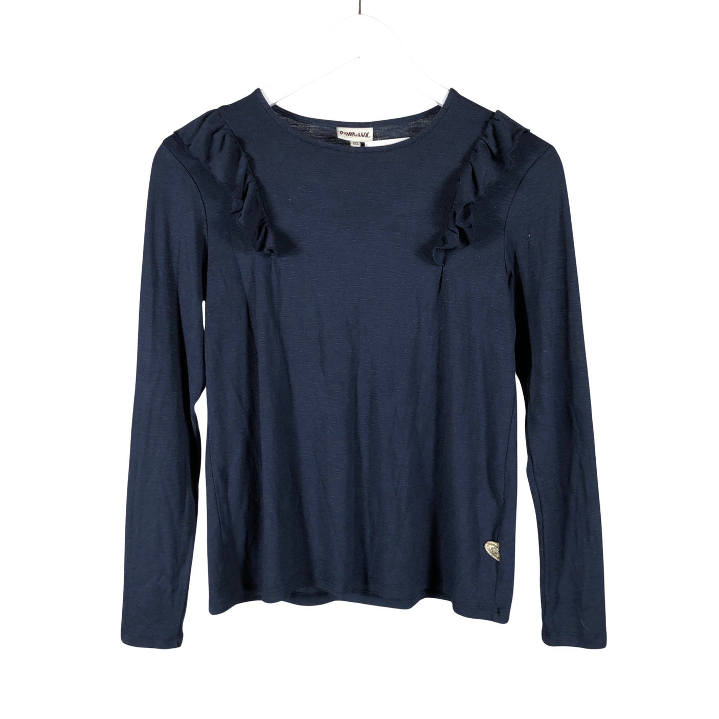 Tyttöjen POMPdeLUX - Trikoopaita, koko 158 - 164 - Sininen (1)