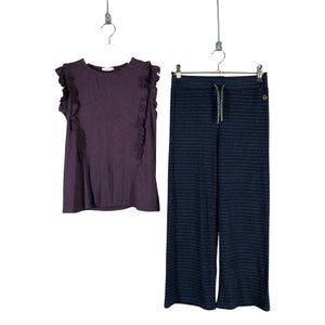 Tyttöjen POMPdeLUX - T-paita, koko 134 - 140 - Violetti (1)