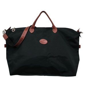 Naisten Longchamp - Matkakassi, koko Maxi - Musta (1)