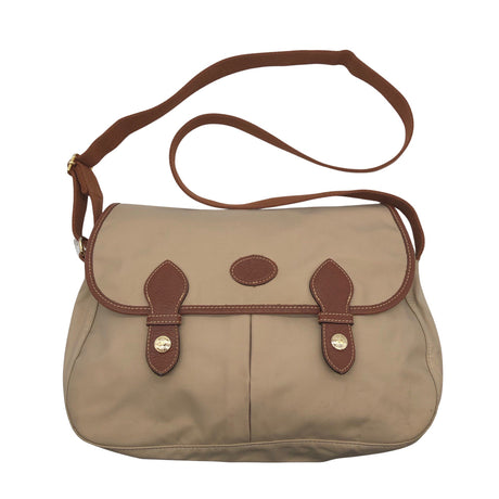 Naisten Longchamp - Olkalaukku, koko Midi - Beige ()