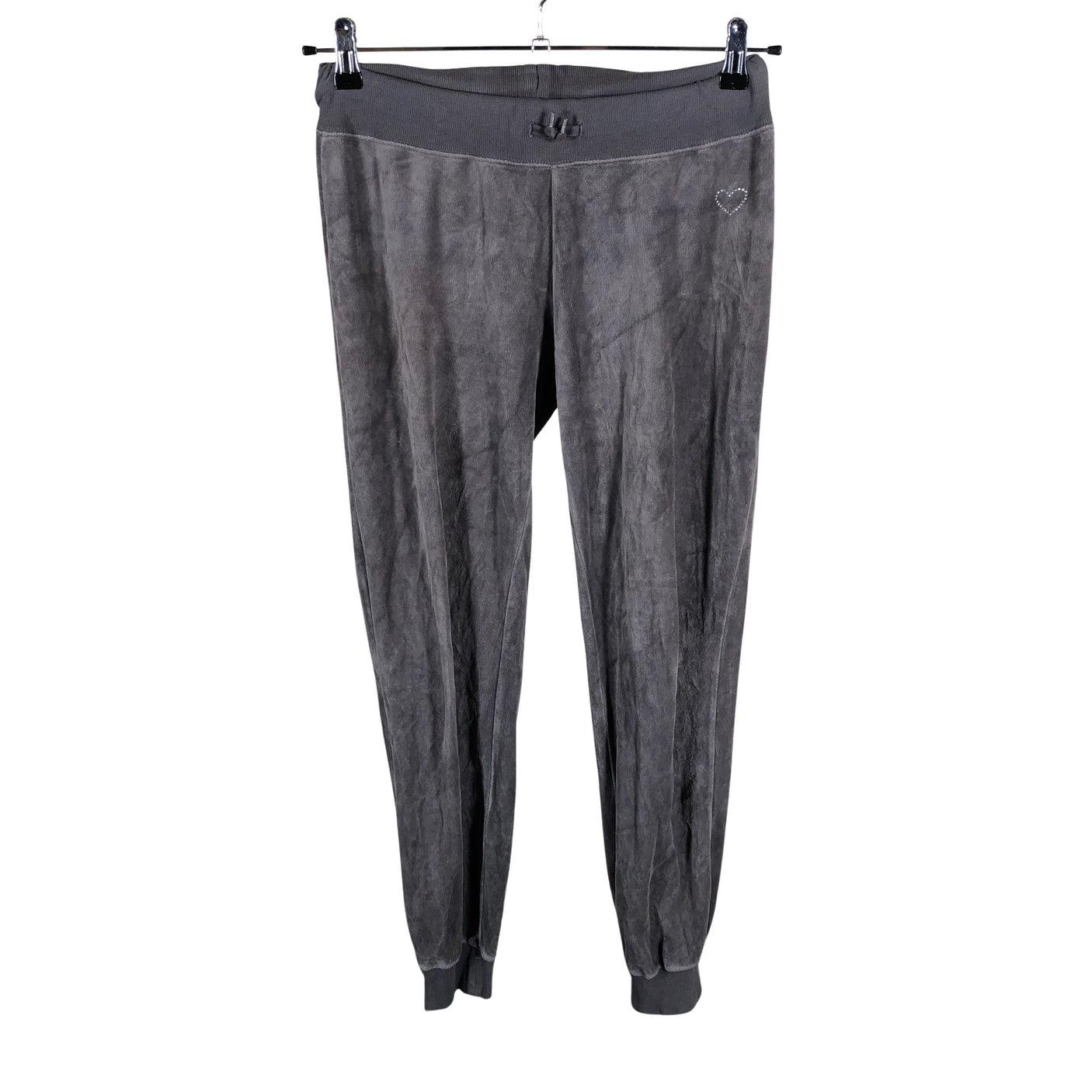 Tyttöjen Global - Trikoohousut, koko 158 - 164 - Harmaa (1)
