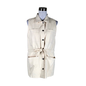 Naisten Nanso - Farkkuliivi, koko 38 - Beige (1)