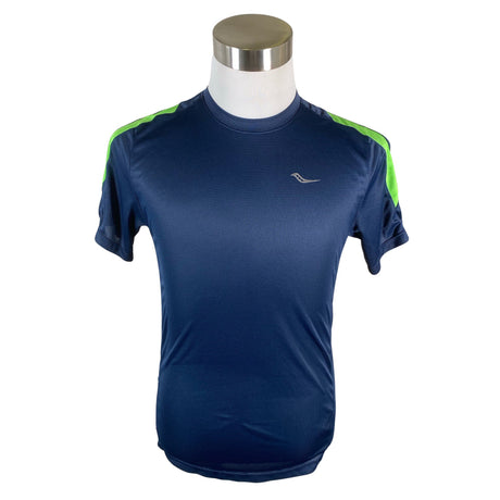 Miesten Saucony - Urheilupaita, lyhyet hihat, koko S - Sininen ()