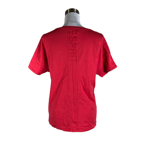 Naisten Esprit - T-paita, koko 38 - Punainen (2)