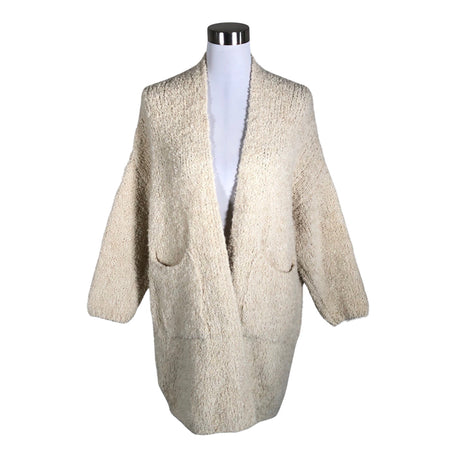Naisten Bohemiana - Neuletakki, koko 40 - Beige ()
