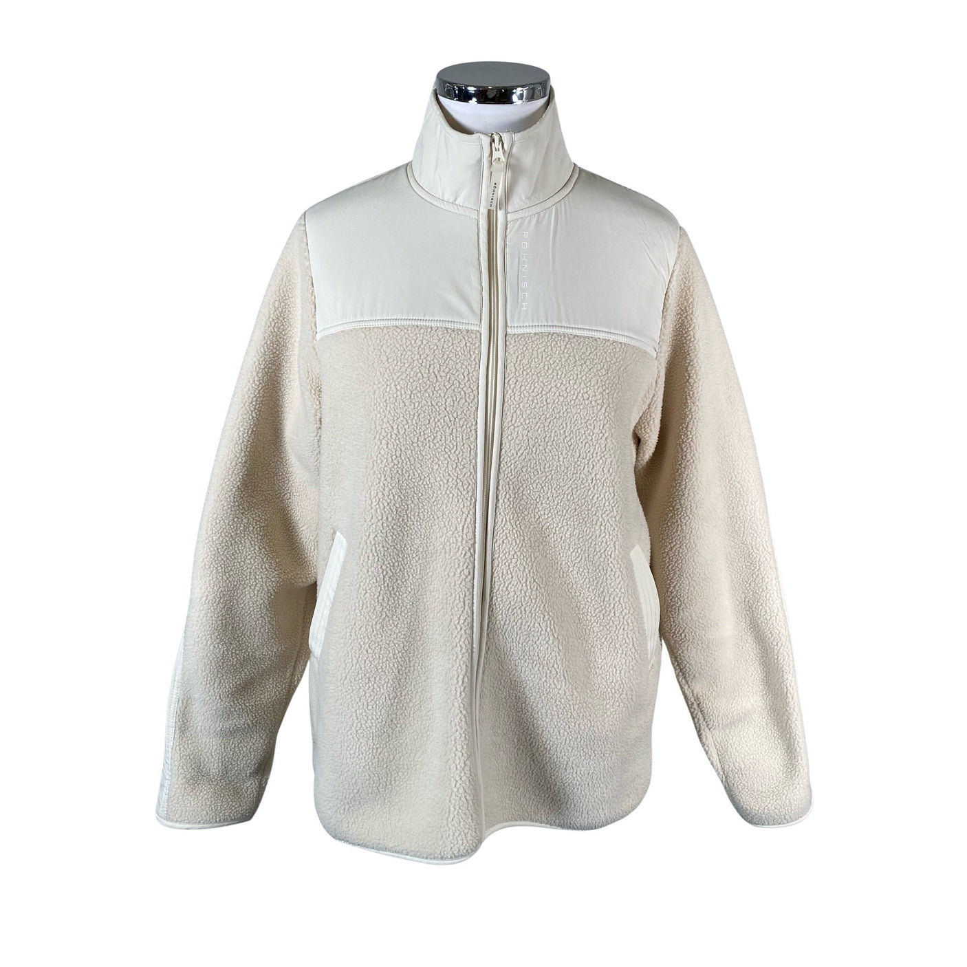Naisten Röhnisch - Fleecetakki, koko 42 - Beige (1)