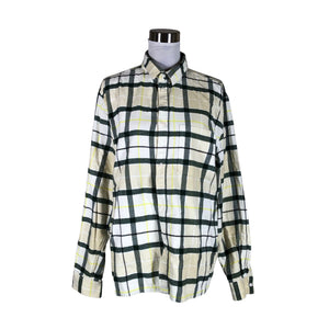 Naisten Weekday - Flanellipaita, koko 40 - Beige (1)