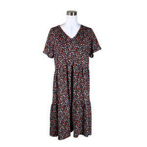 Naisten Riva Clothing - Trikoomekko, koko 38 - Musta (1)