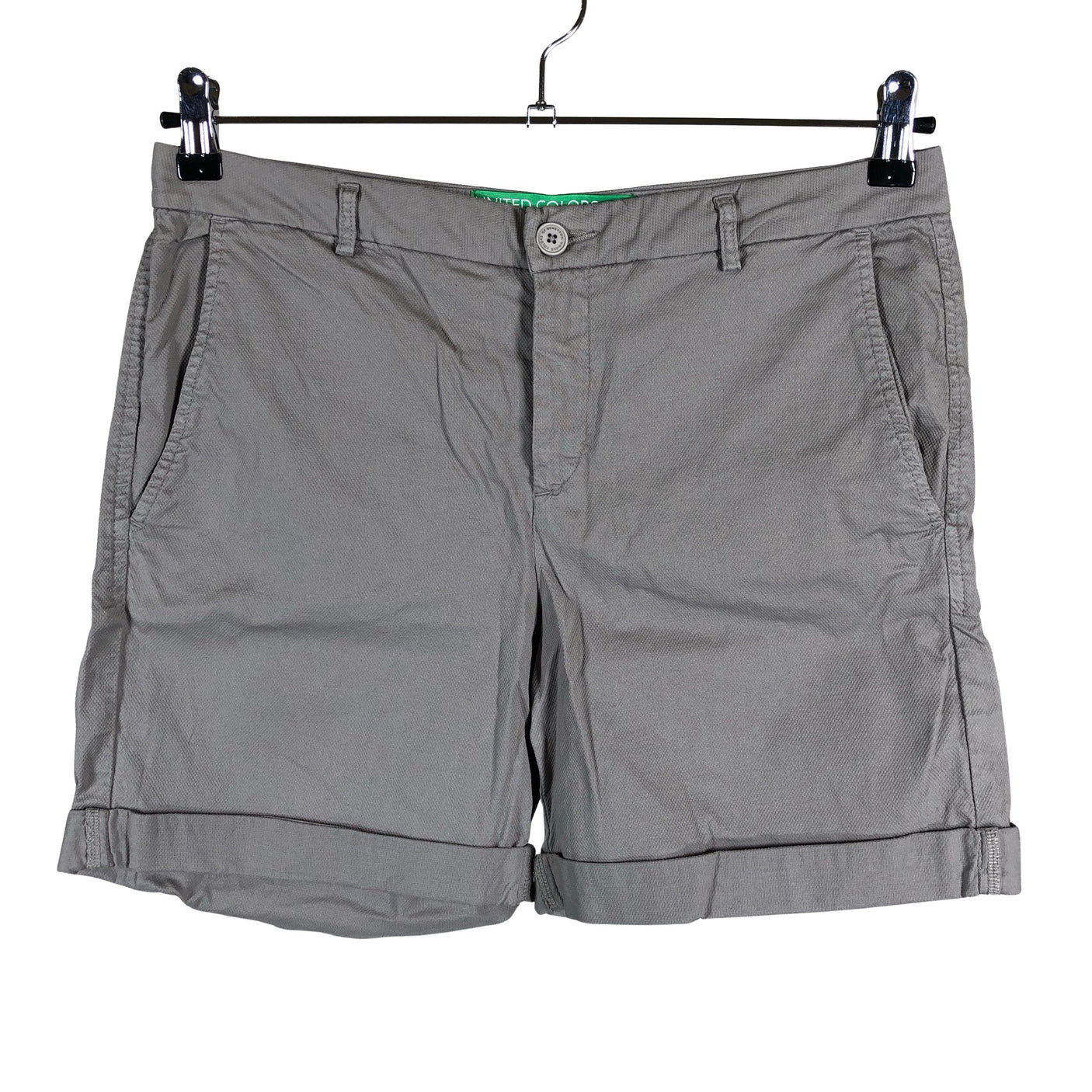 Naisten Benetton - Shortsit, koko 38 - Harmaa (1)