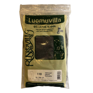 Unisex Ruskovilla - Villahousut, koko 104 - 110 - Harmaa (2)