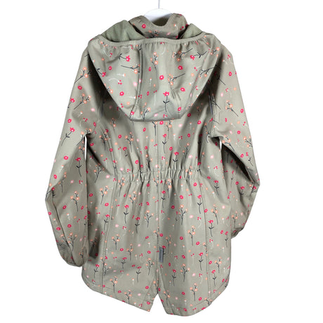 Tyttöjen Jonathan - Softshell-takki, koko 128 - 134 - Vihreä (2)