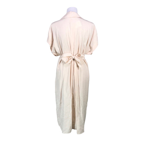Naisten Nü - Sifonkimekko, koko 40 - Beige (2)