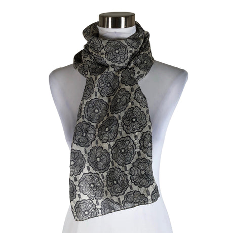 Naisten Jackpot - Huivi, koko Maxi - Harmaa ()