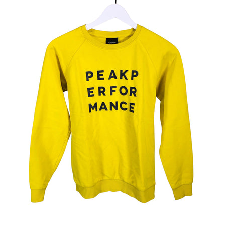 Unisex Peak Performance - Collegepaita, koko 158 - 164 - Keltainen ()