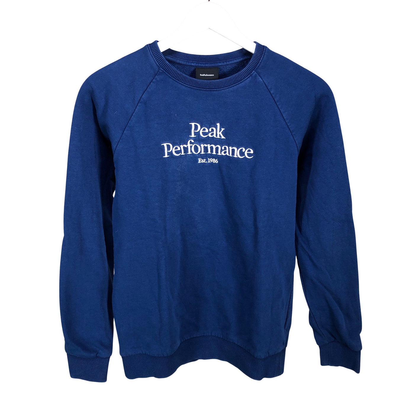 Unisex Peak Performance - Collegepaita, koko 158 - 164 - Sininen (1)