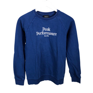 Unisex Peak Performance - Collegepaita, koko 158 - 164 - Sininen (1)