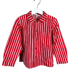 Unisex Marimekko - Kauluspaita, koko 104 - 110 - Punainen (1)