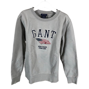 Poikien Gant - Collegepaita, koko 134 - 140 - Harmaa (1)