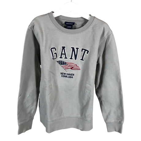 Poikien Gant - Collegepaita, koko 134 - 140 - Harmaa ()
