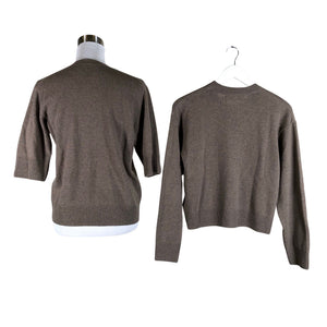 Naisten InWear - Neuletakki, koko 38 - Ruskea (2)