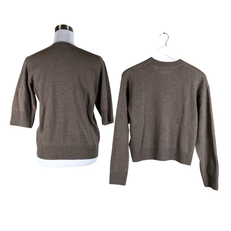 Naisten InWear - Neuletakki, koko 38 - Ruskea (2)