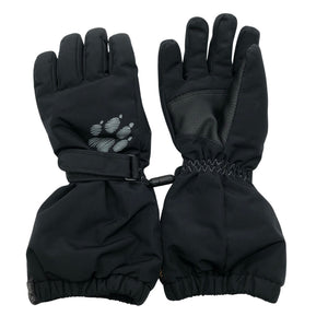 Unisex Jack Wolfskin - Talvihanskat, koko 8 - 12 vuotta - Musta (1)