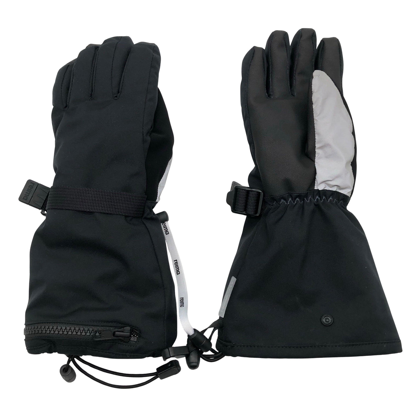 Unisex Reimatec - Talvihanskat, koko 5 - 8 vuotta - Musta (1)