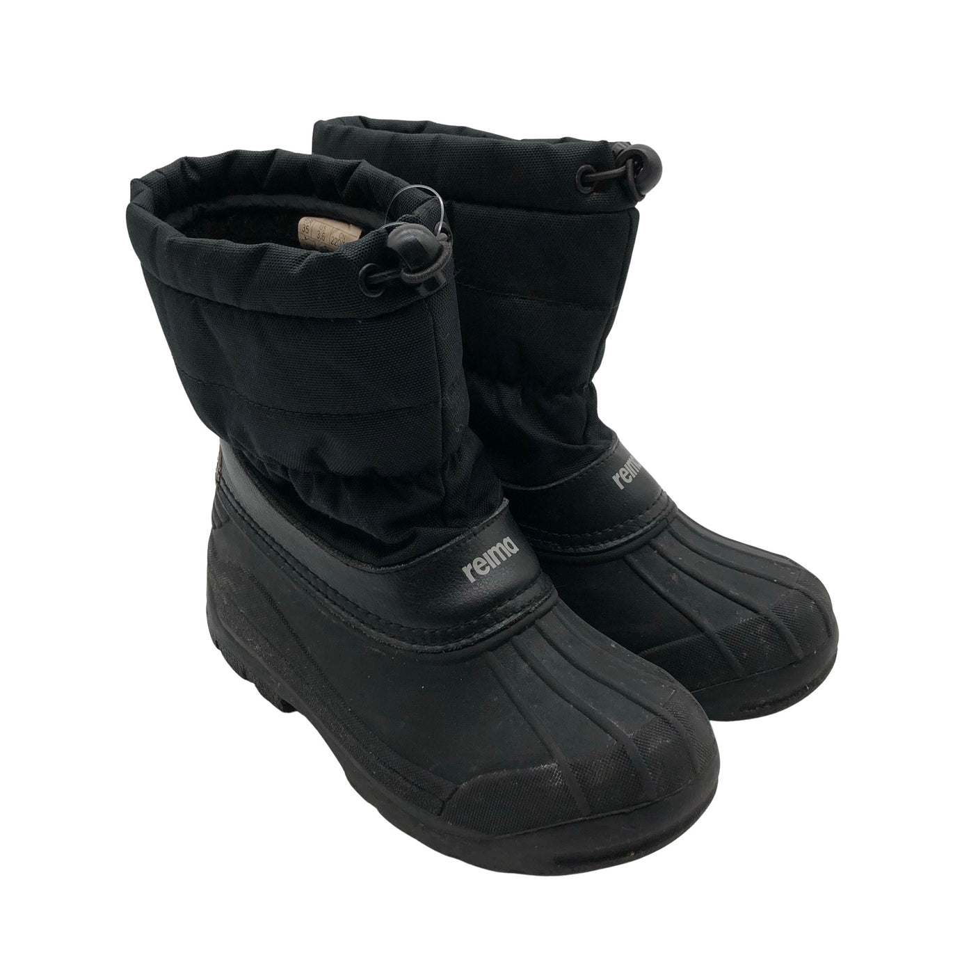Unisex Reima - Talvikengät, koko 35 - Musta (2)