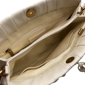 Naisten Charles & Keith - Olkalaukku, koko Mini - Luonnonvalkoinen (2)