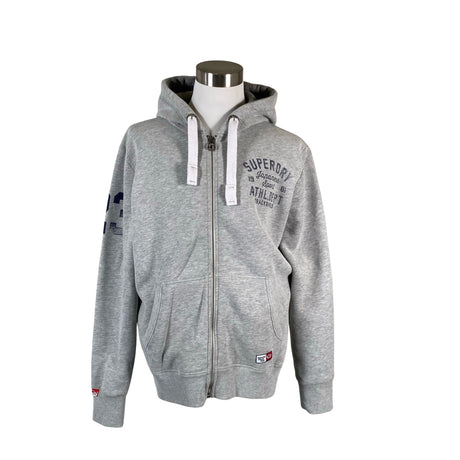Miesten Superdry - Huppari, koko XL - Harmaa ()