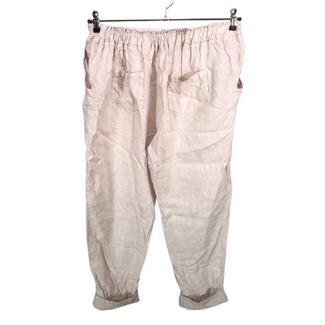 Naisten Peura - Kangashousut, koko 40 - Beige (2)