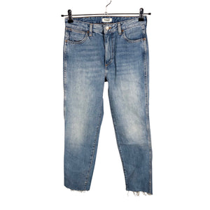 Naisten Wrangler - Farkut, koko W27 - Vaaleansininen (1)