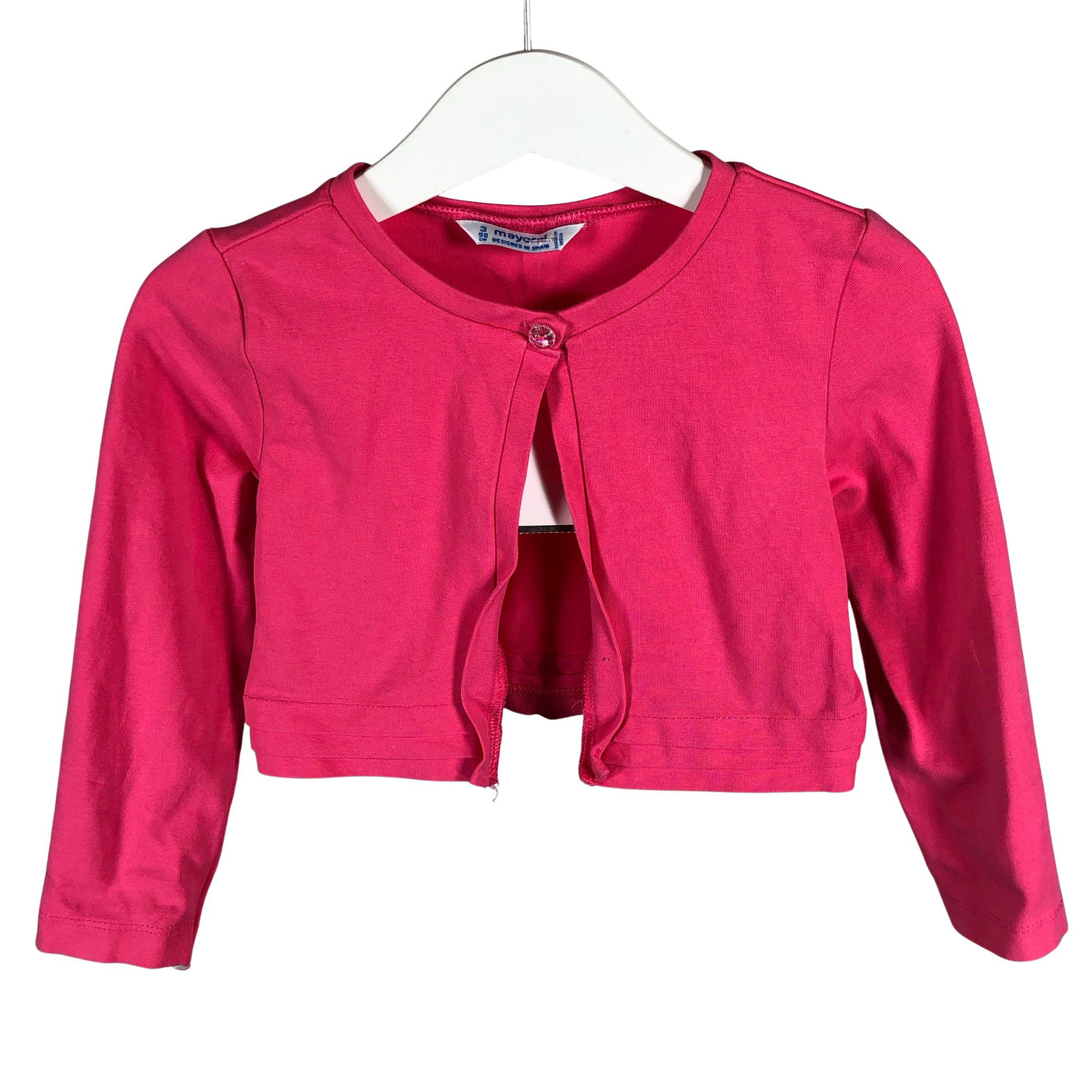 Tyttöjen Mayoral - Trikoobolero, koko 92 - 98 - Pinkki (1)