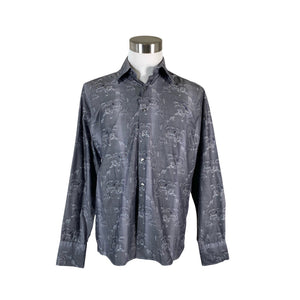 Miesten Sand Jeans - Kauluspaita, koko L - Harmaa (1)