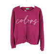 Tyttöjen Benetton - Collegepaita, koko 128 - 134 - Violetti ()