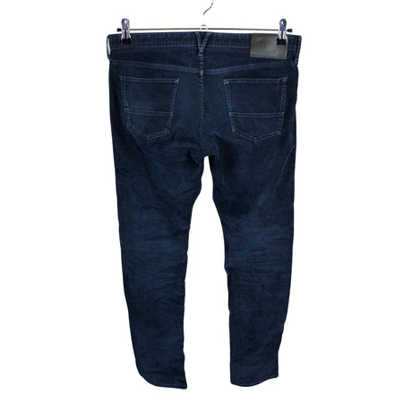 Miesten Massimo Dutti - Samettihousut, koko M - Sininen (2)